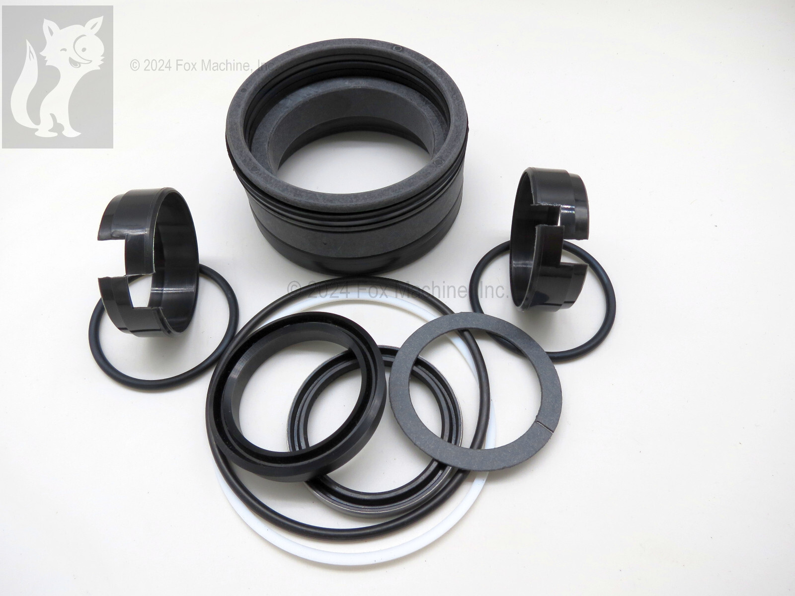 Seal Kit for Case 580CK Model 33 Stabilizer Cylinder w/Snap in OR Press in wiper