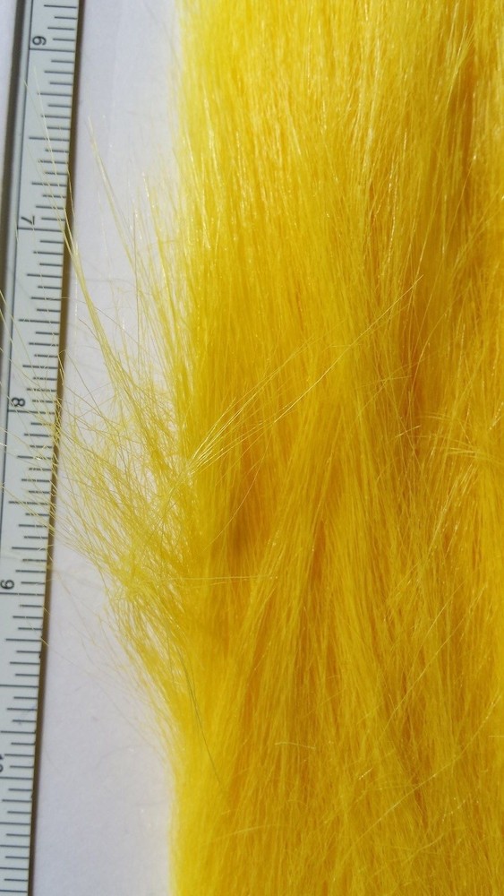 HARELINE DUBBIN " EXTRA SELECT CRAFT FUR " YELLOW Fly Tying