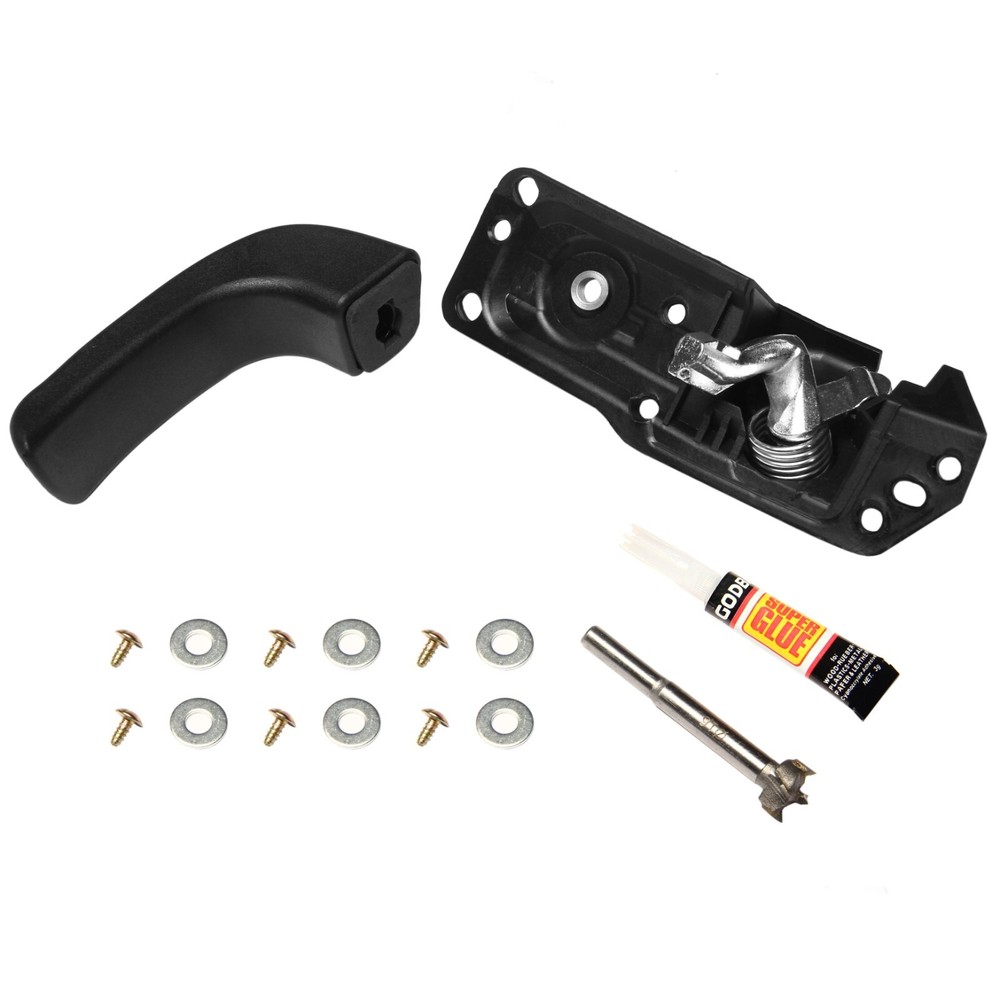 Interior Door Handle Kit Front Left Drivers Side for Chevy Silverado GMC Sierra