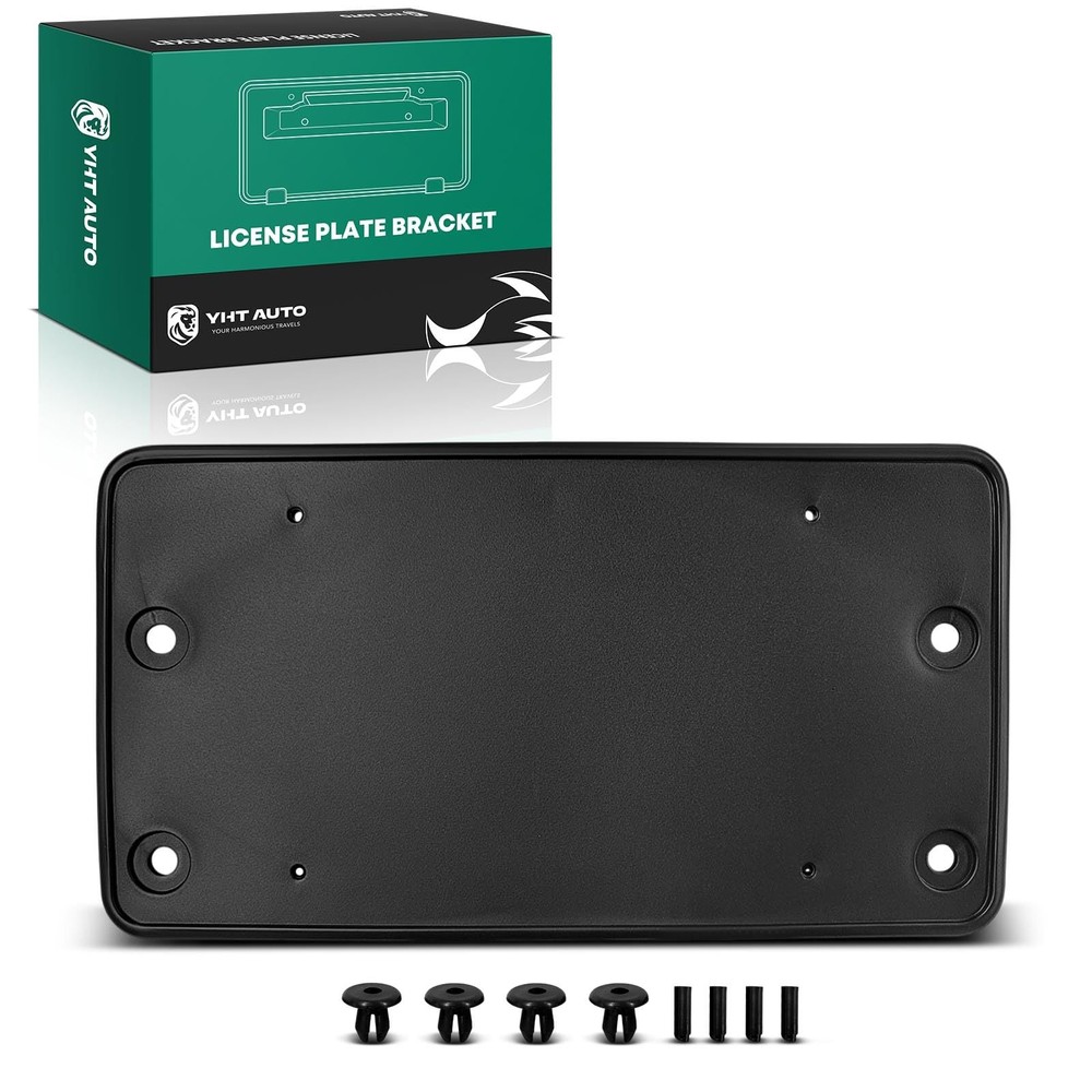 Front License Plate Frame with Clips for Passat 2006-2010