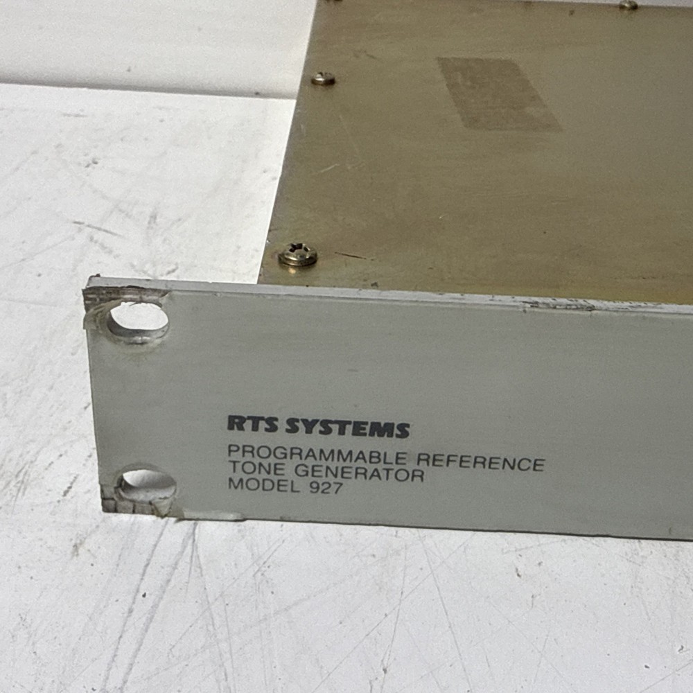 RTS SYSTEM Telex Tone generator MODEL 927