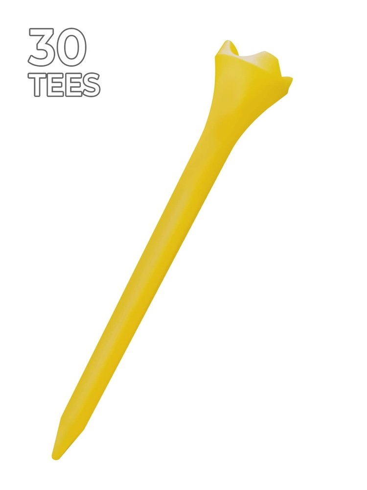 30-Count Pride Performance 3-1/4" Golf Tees Professional Plastic Tees