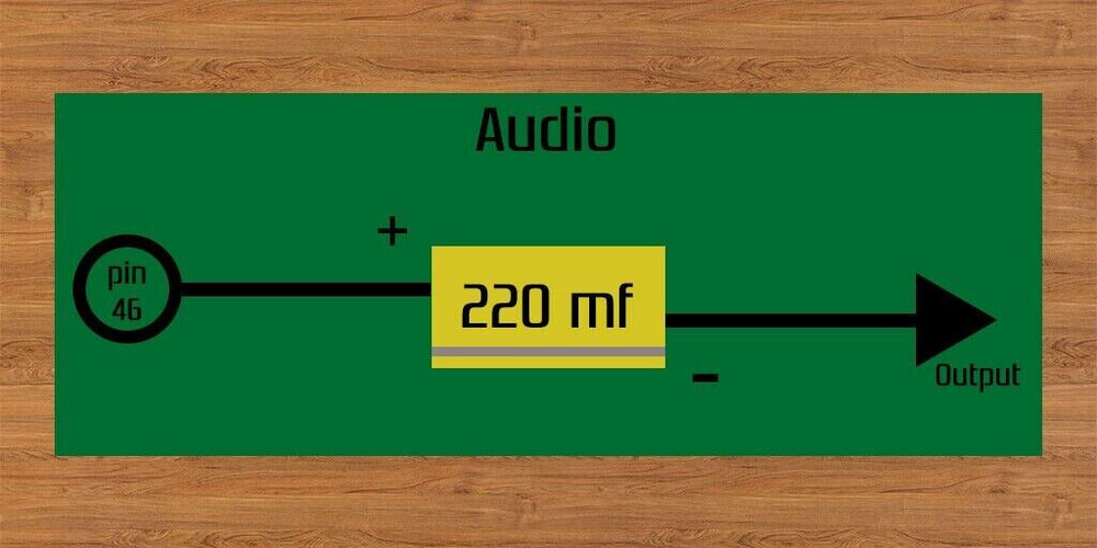 Famicom Composite AV Mod Board (Jail Bar Remove)