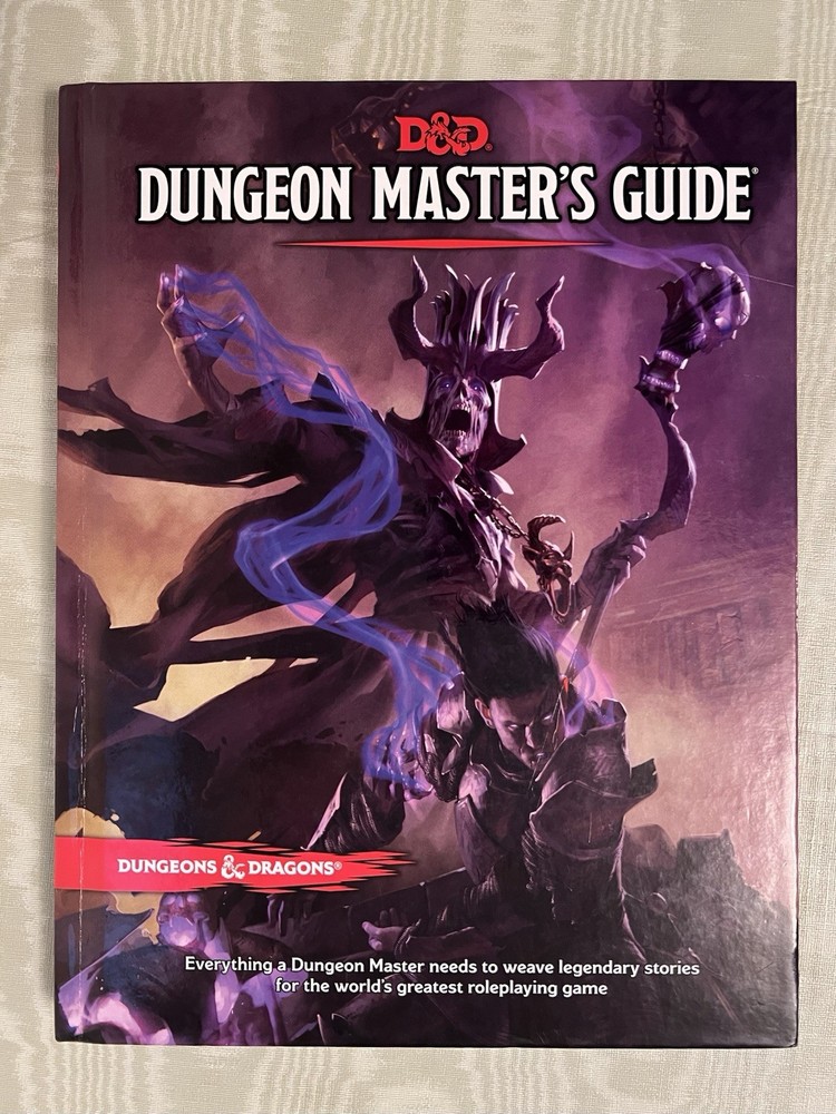 DUNGEON MASTER'S GUIDE 2014 Dungeons & Dragons 5e D&D 5th Edition Core Rulebook