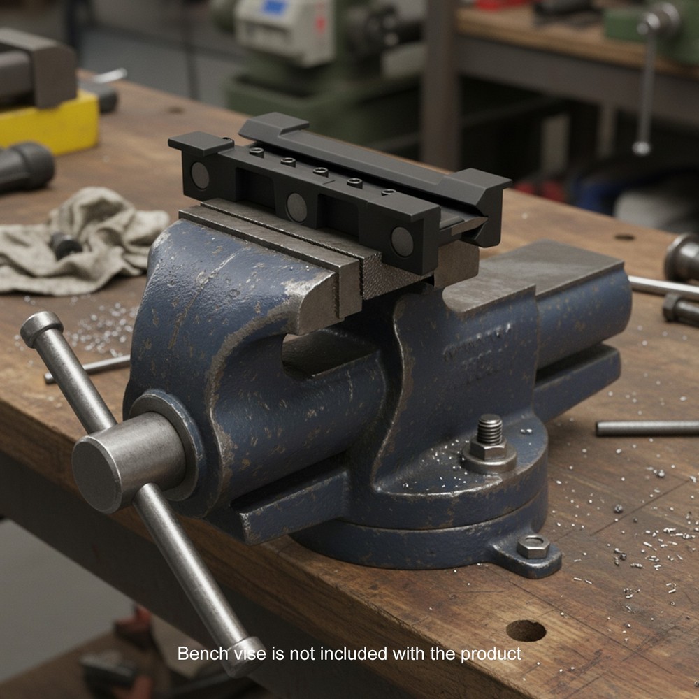 Multi-Function Tool Bender Vise Mount Metal Magnetic Brake Bender Attachment