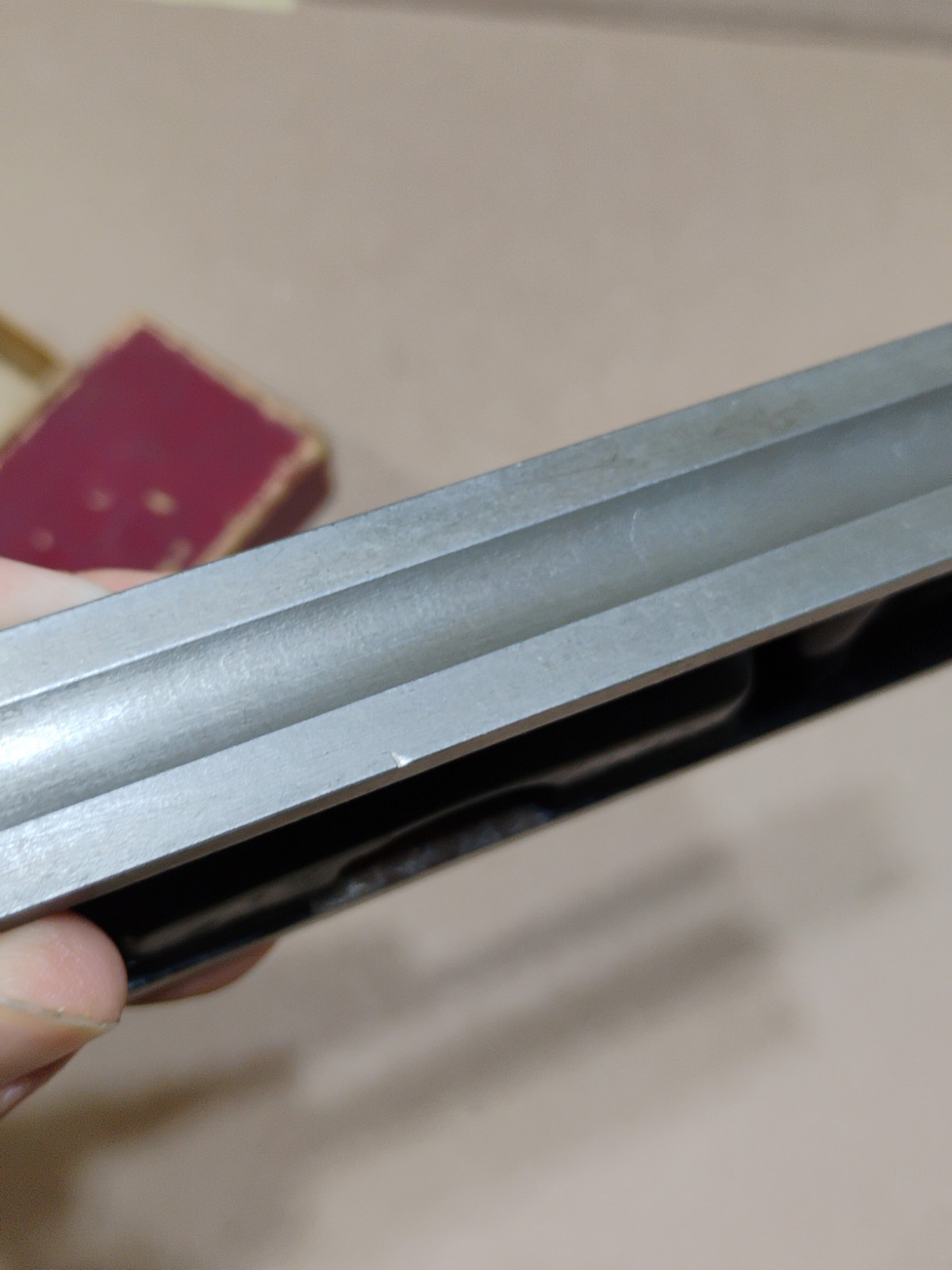 Vintage Starrett No. 132 Iron Level 6" Machinist Level w/ Original Box