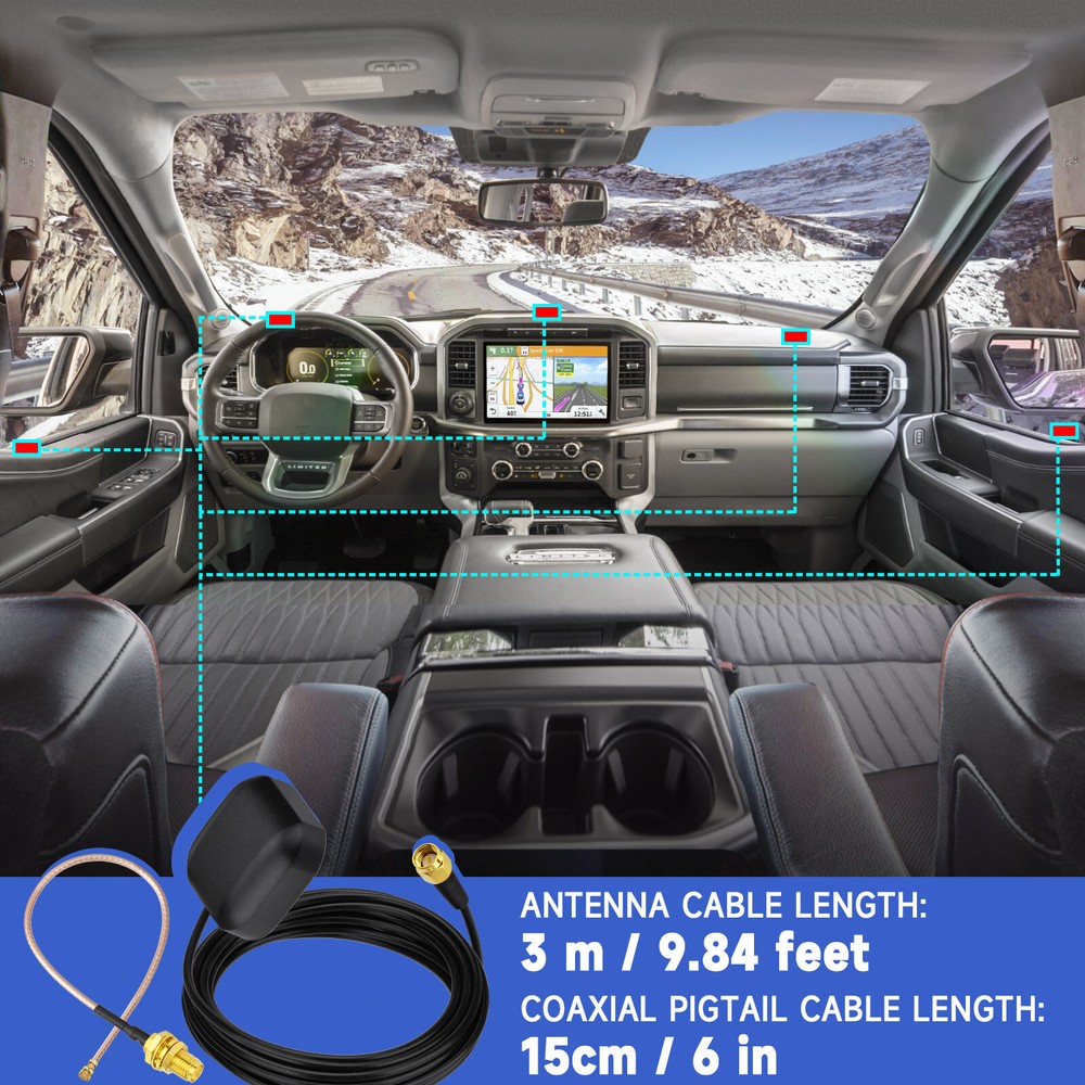 Waterproof GPS Active Navigation Antenna for GPS Module Receiver Tracking Device