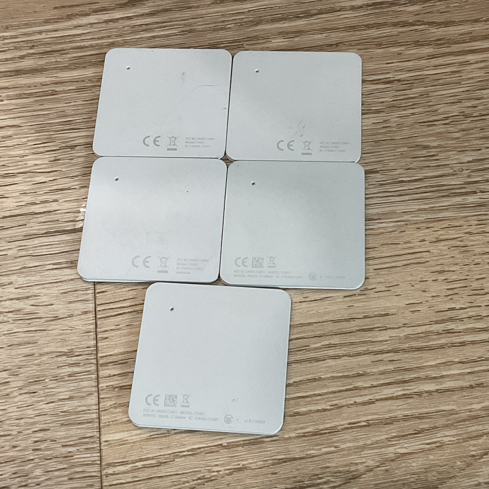 Tile Slim Bluetooth Tracker Phone Wallet Anything Finder (5-Pack) - Brand New