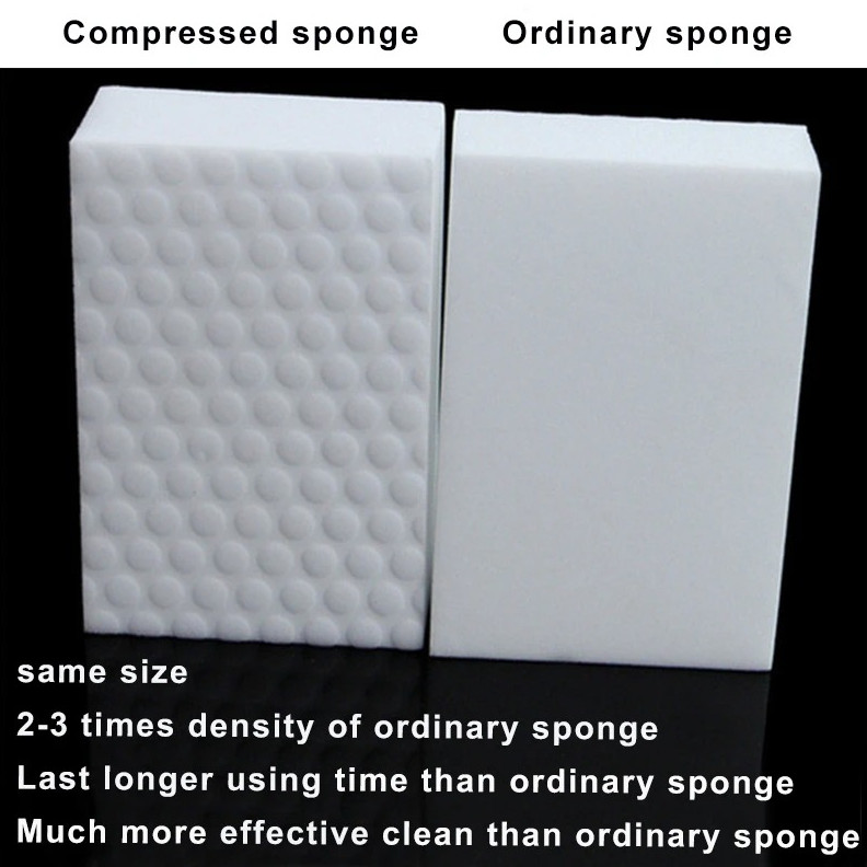 20pcs Compressed Melamine Magic Sponges Multi-Purpose Cleaning Tools - NEW