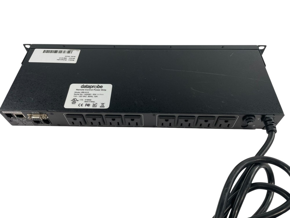 Dataprobe iBootBar IBB-N15 Remote Control Power Strip