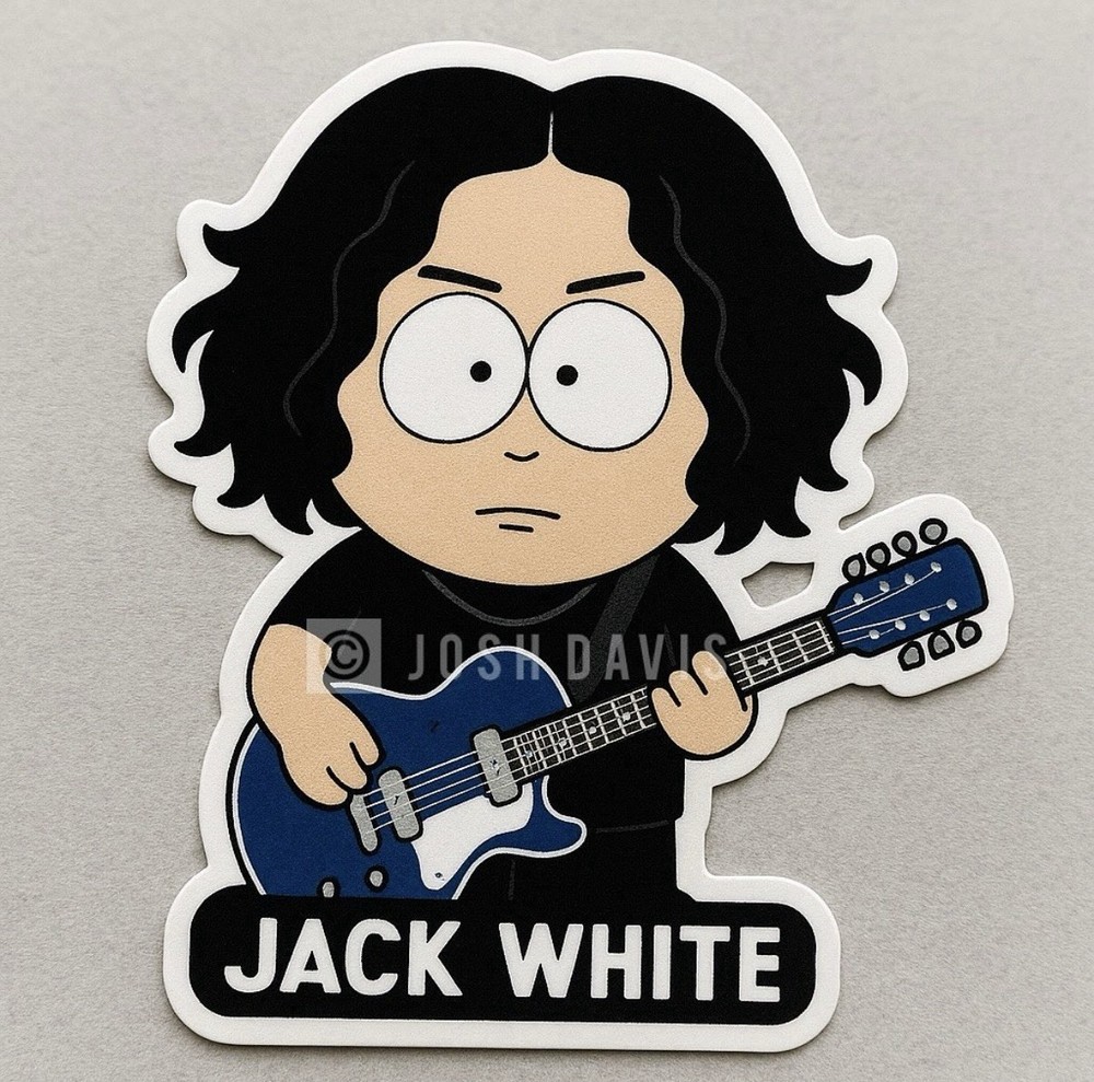 Jack White Sticker