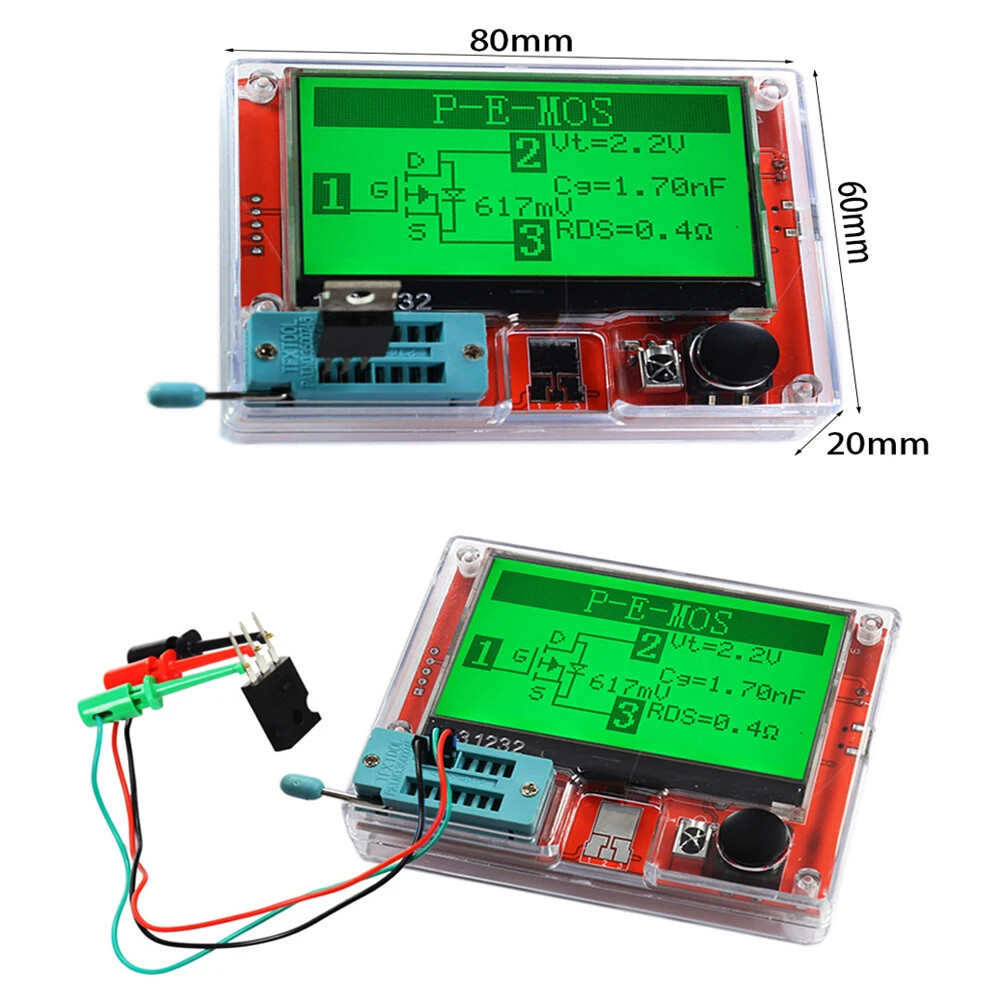 TFT LCD Multimeter Transistor Tester Diode Triode Capacitor Resistor Test Meter