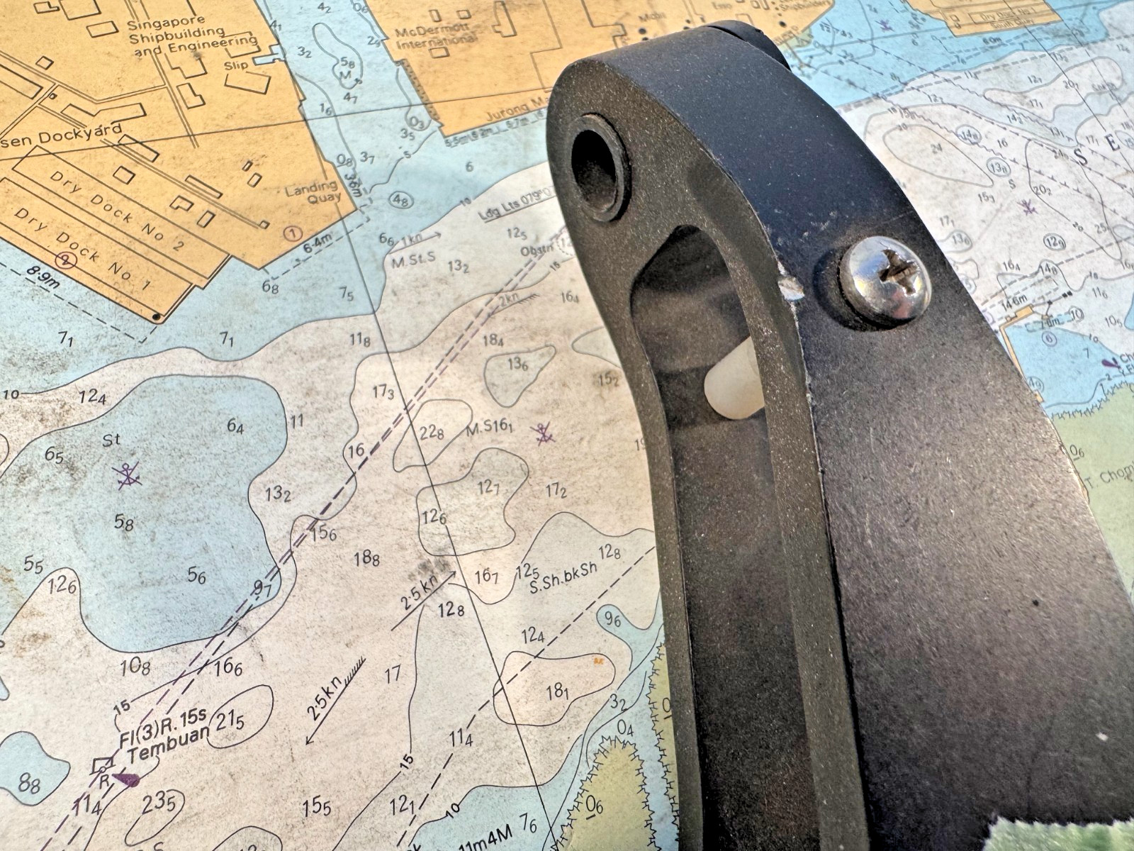 Vanguard 15 Rudder Head, New Old Stock.