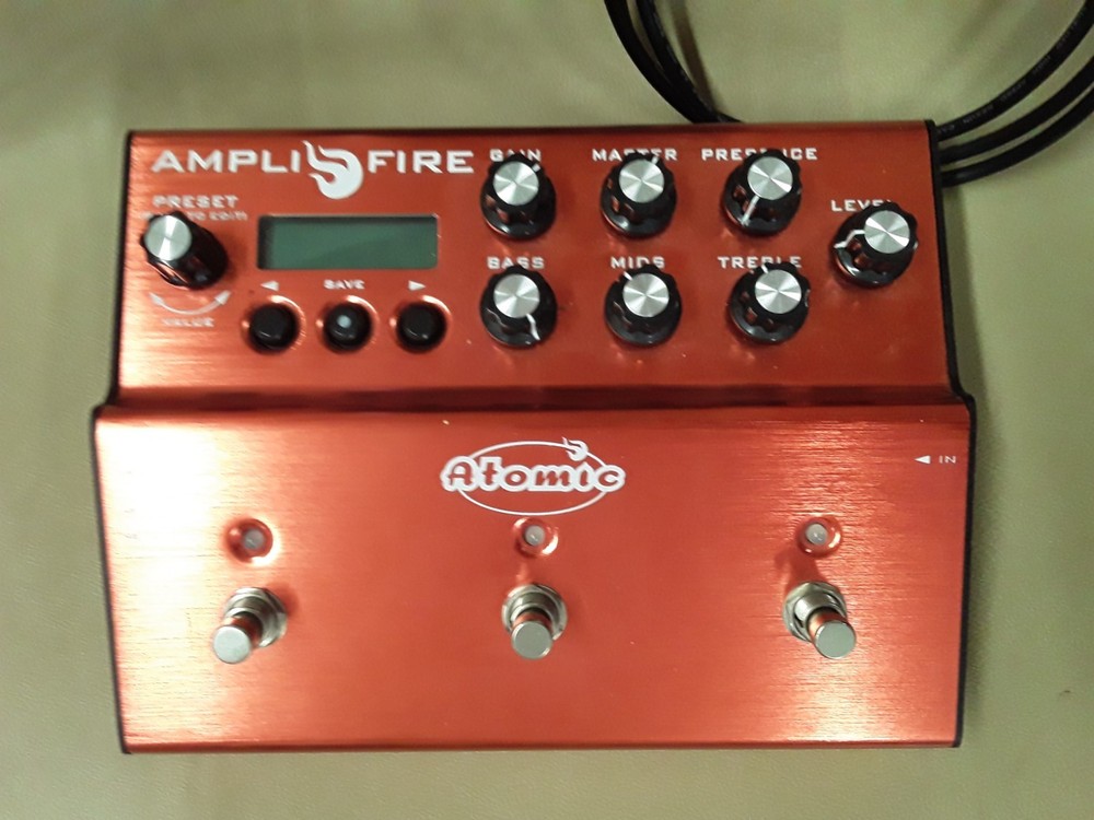 Atomic Amplifire 3 Amp Modeler Effect Pedal
