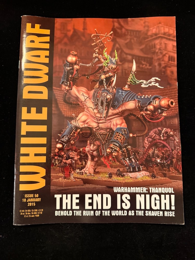 Games Workshop Warhammer 40K White Dwarf Weekly Magazine Issue 50