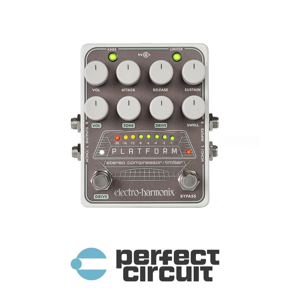 Electro-Harmonix Platform Stereo Compressor EFFECTS - NEW - PERFECT CIRCUIT