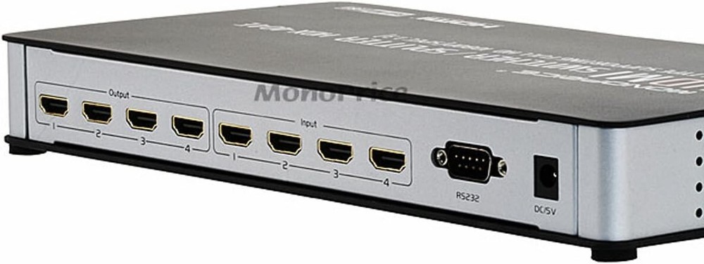4 x 4 True Matrix HDMI Switch/Splitter with Remote Control PID 5704