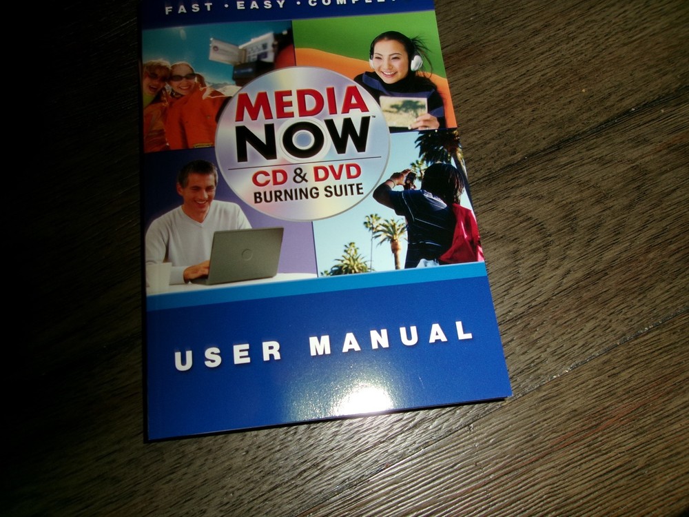 MEDIA NOW CD & DVD BURNING SUITE - Nova Development (CLWT) 2006 OPEN BOX UNUSE