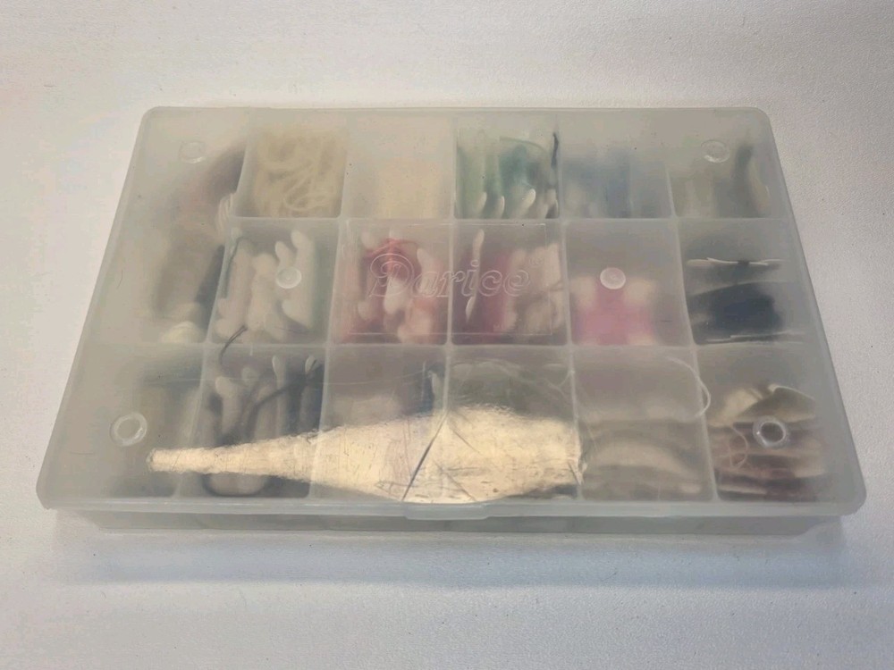 Embroidery Floss Thread Carded With Storage Box Assorted Colors
