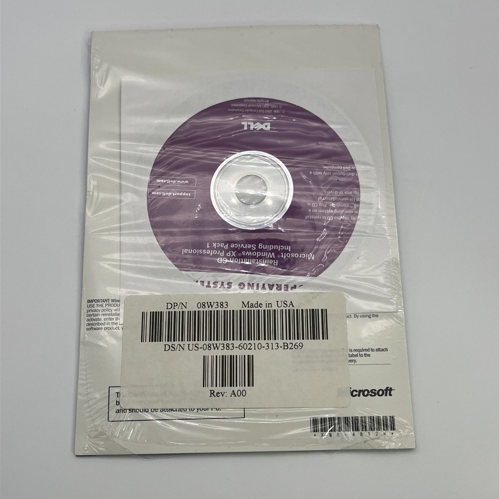 Microsoft Windows XP Professional Upgrade Version 2002 New With Key SEE DISCRIP.