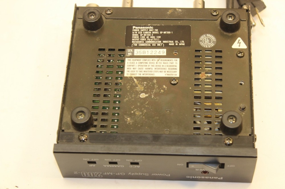 Panasonic Power Supply For B/W CCD Camera GP-MF200-2