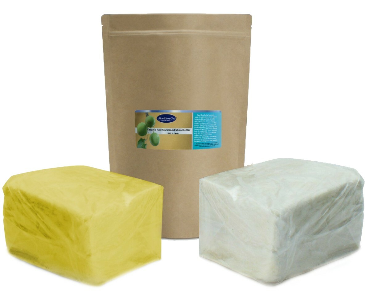 Raw African Shea, Mango, Cocoa, Kokum, Illipe Butter 100% Pure Unrefined Bulk