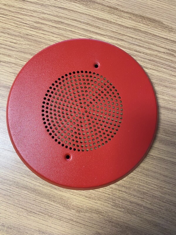 Cooper Wheelock Speaker Red Ceiling Mount E90-R