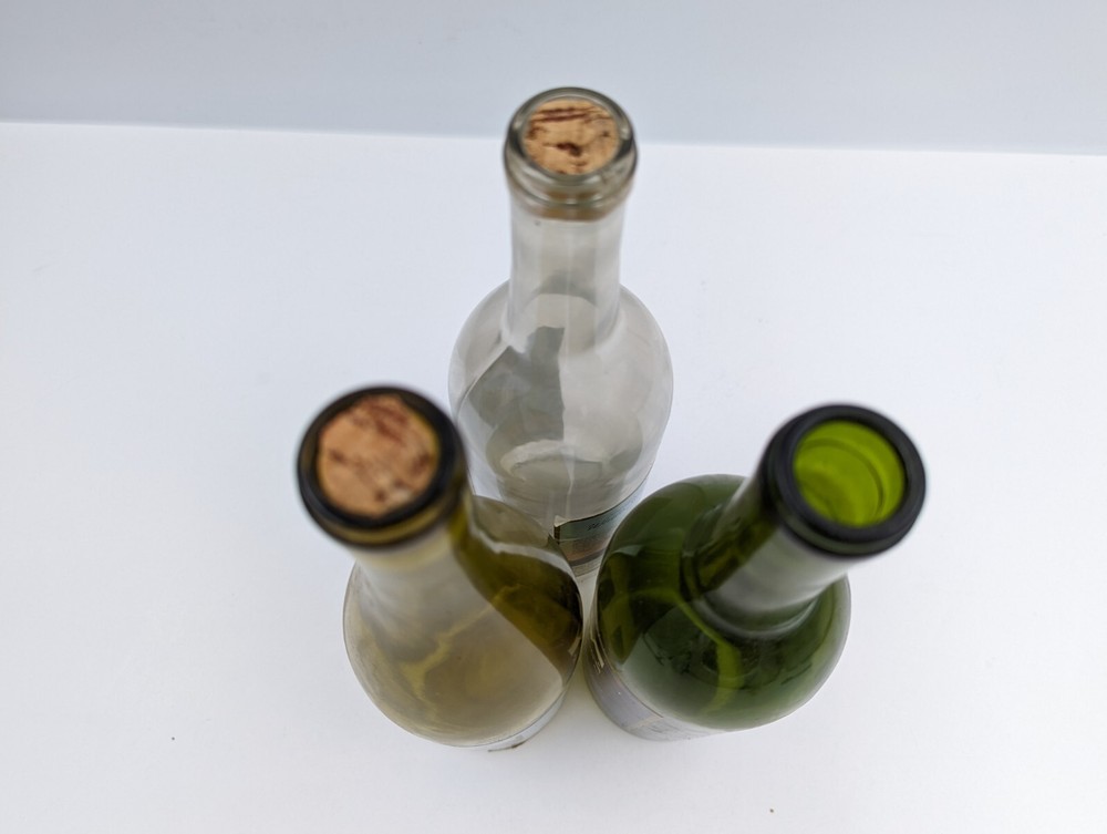 Amtrak The Coast Starlight Empty Wine Bottle Set of 3 - EMPTY