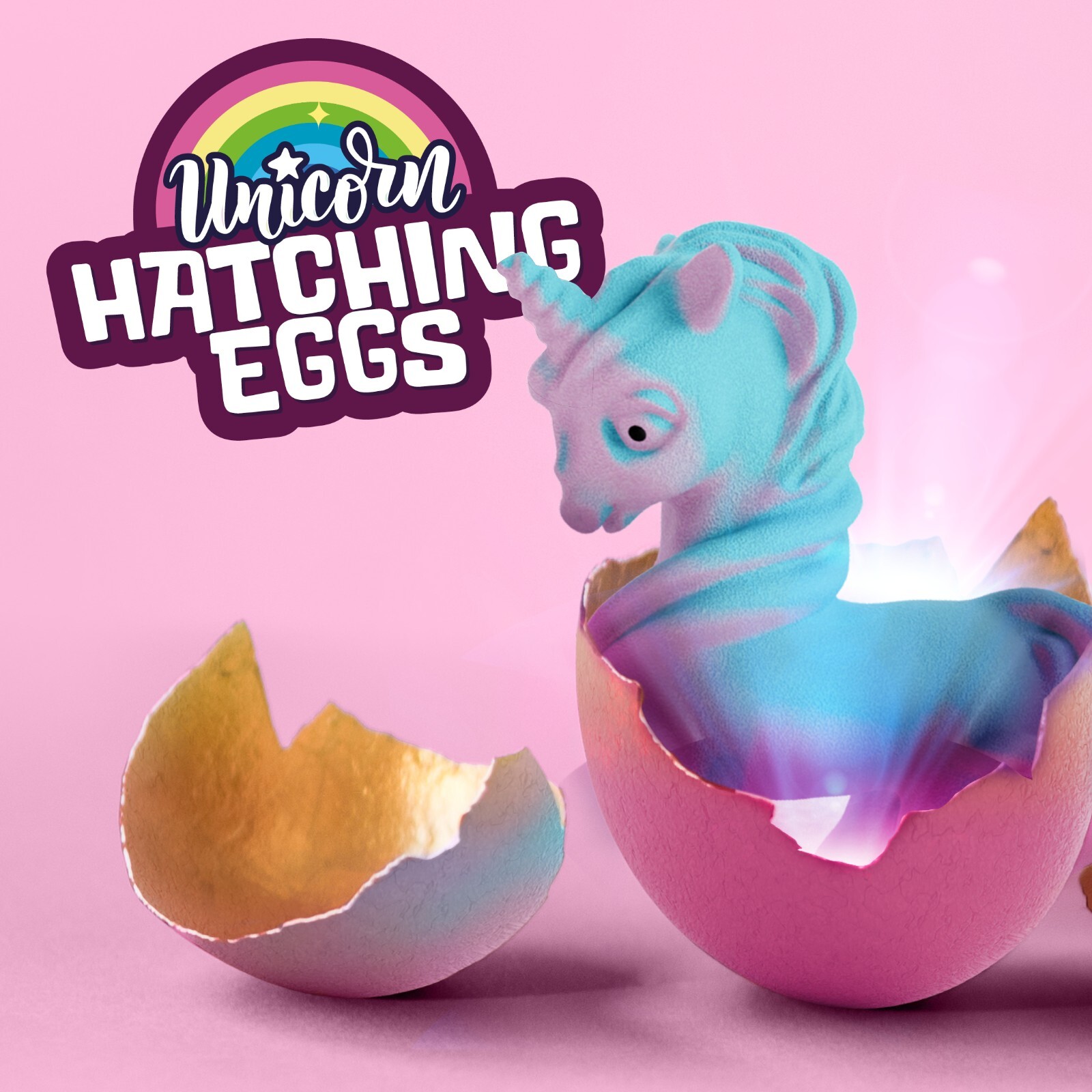 Unicorn Hatching Surprise Eggs for Kids-6 Pack - Stocking Stuffer - Unicorn Toys