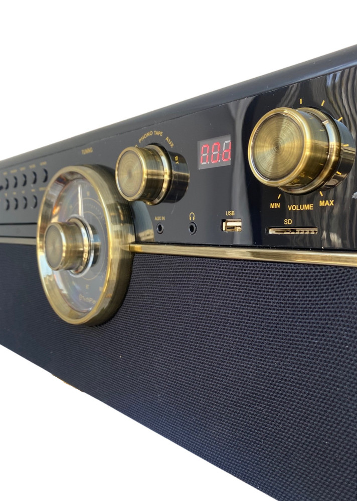 TechPlay Cyclops High Power System, Turntable, Cassette/CD W/Dual Bluetooth