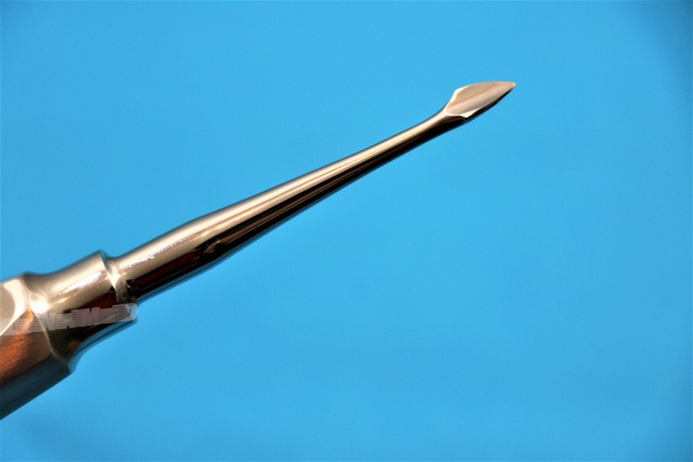 2 EA German Dental Tooth Surgery Straight Spade Concave Root Tip Elevator #60