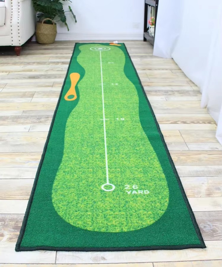 Portable Pro Golf Putting Mat Trainer