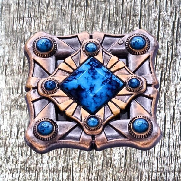 Western Sunset Copper Finish Concho  CON497-B-AC