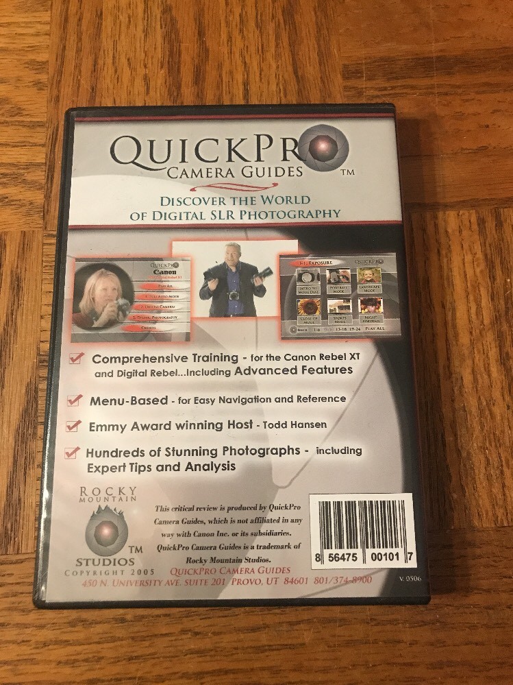 Quickpro Canon Digital And Rebel Software