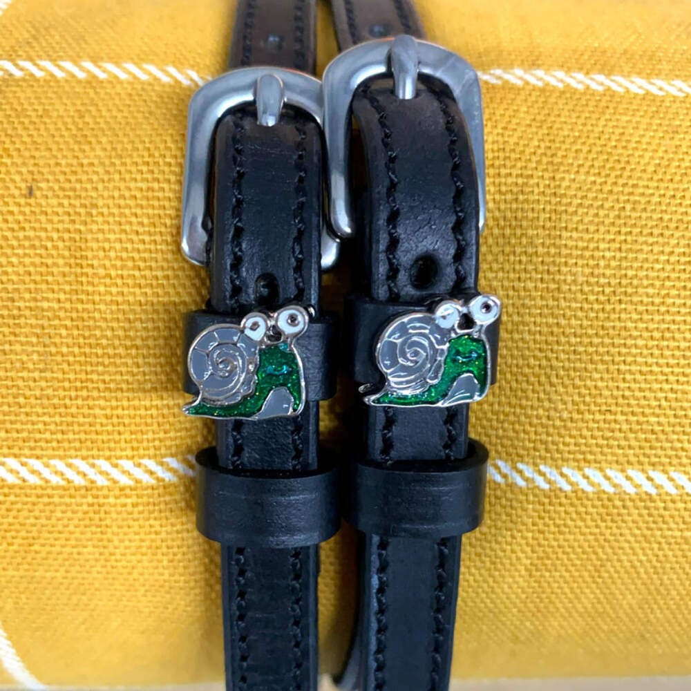 Snail Designer Spur Straps - Mane Jane