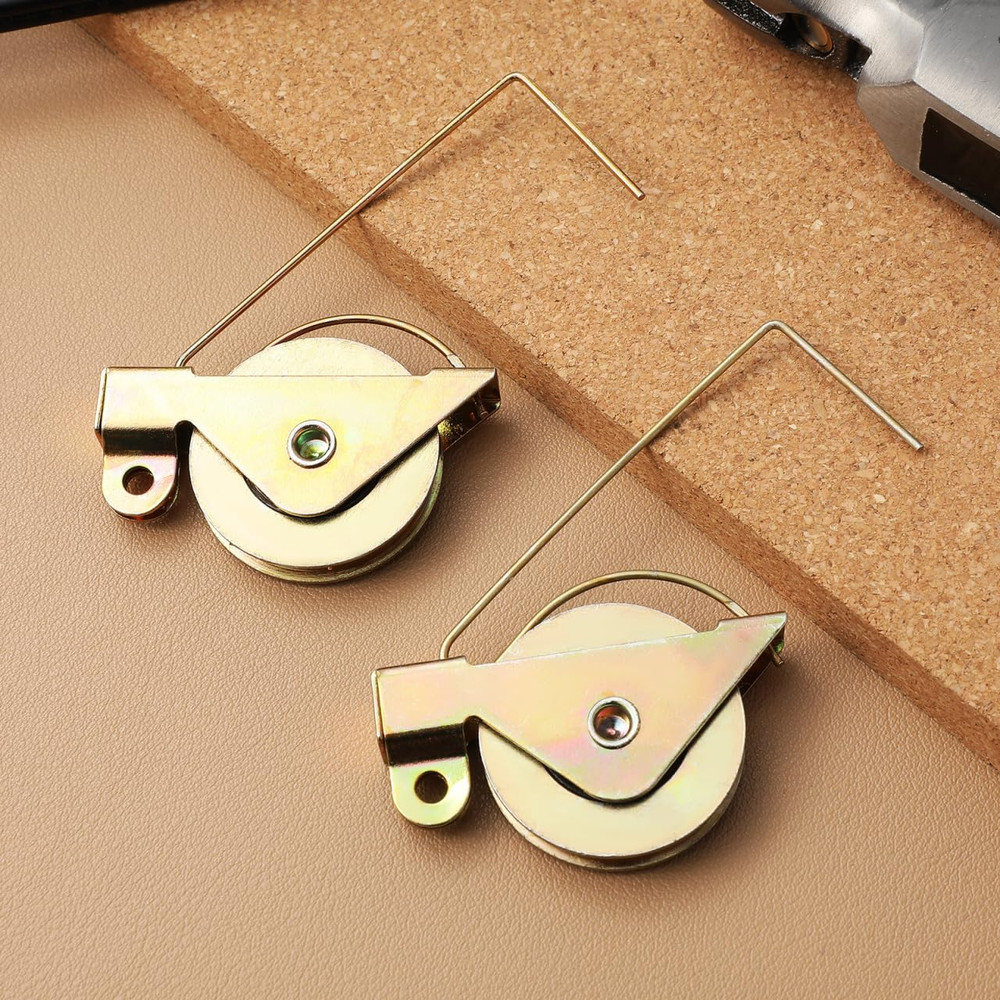 4 Pack Sliding Screen Door Rollers, Screen Door Wheels Replacement Compatible...