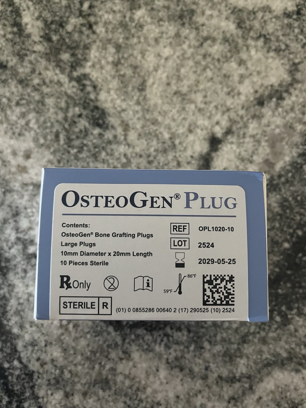 Osteoge Plug