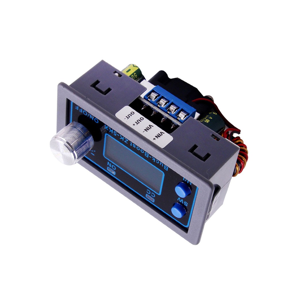 DC Adjustable Step-Up Down Buck Boost Power Supply Voltage Regulator LCD Module