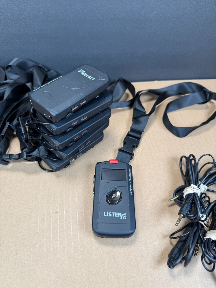 Listen Technologies LKR-12 ListenTALK Receiver Basic & Transceiver Ships Fast!!