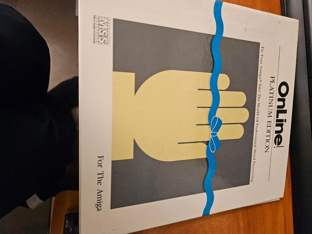 OnLIne! PLATINUM EDITION by Micro-Systems Software for the Amiga Computer.