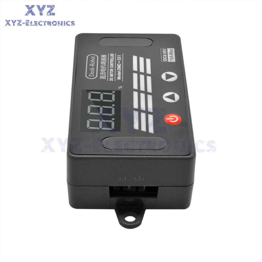 DMC-331 DC Motor Speed Control Switch Controller DC 8-55V Max 10A PWM Regulator