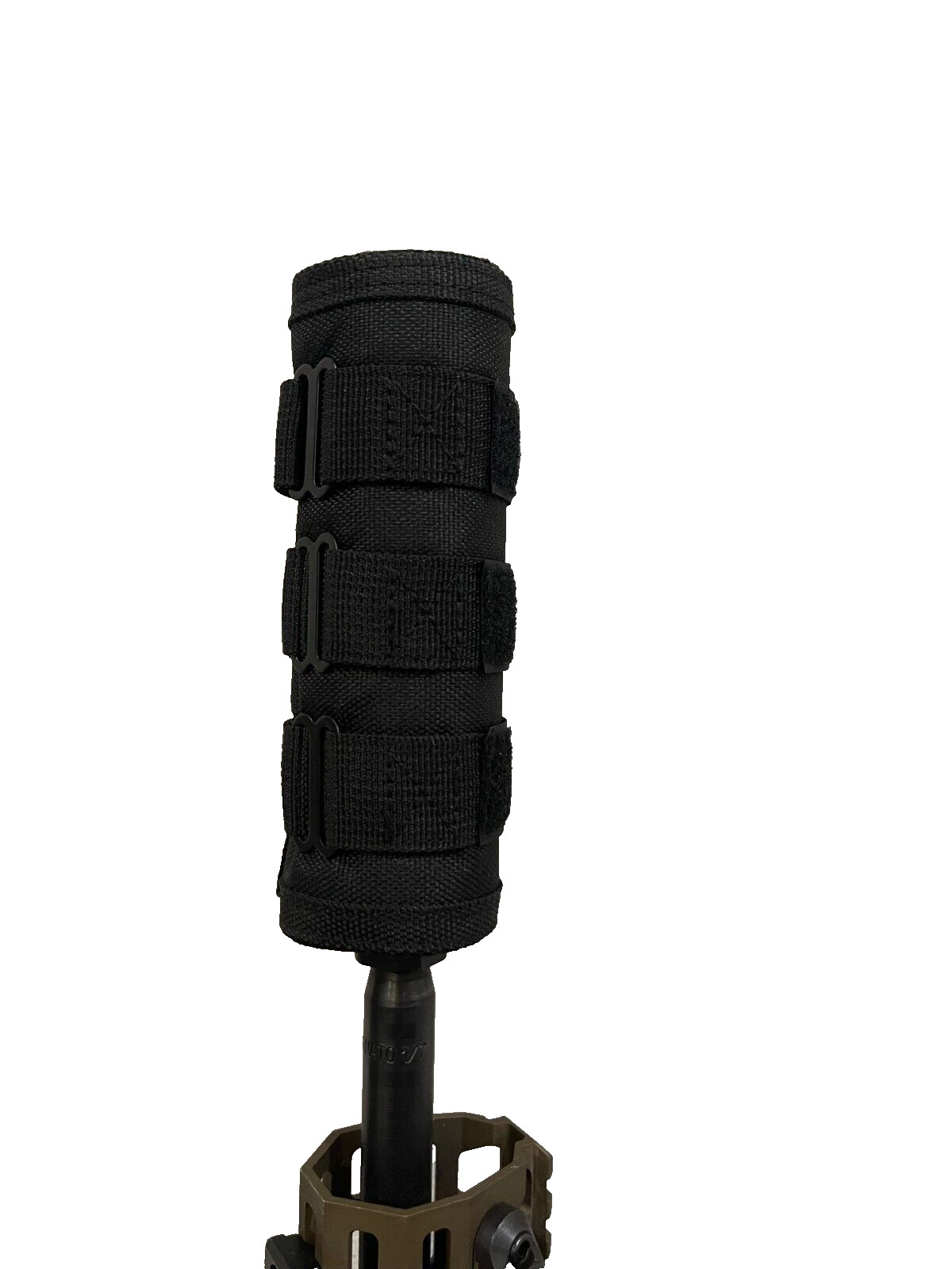 Suppressor/Silencer Cover BLACK 6 inch Non-Slip MAD  USA Made