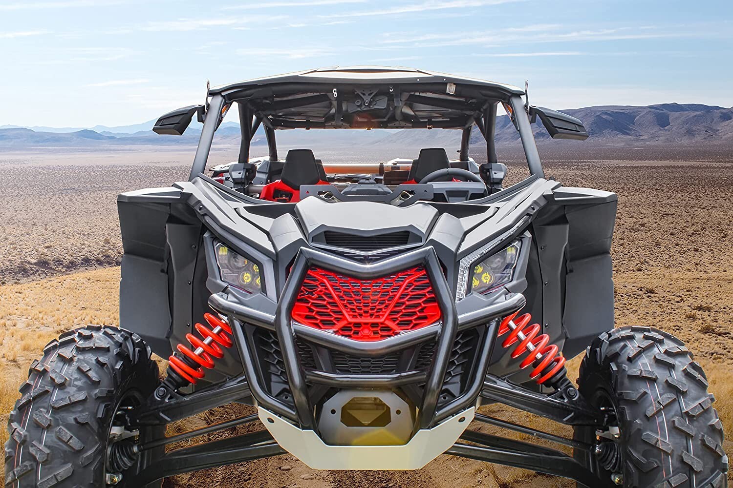 Upgraded Ultra Wide Mud Fender Flares For Can-Am Maverick X3 Turbo R 2017-2024