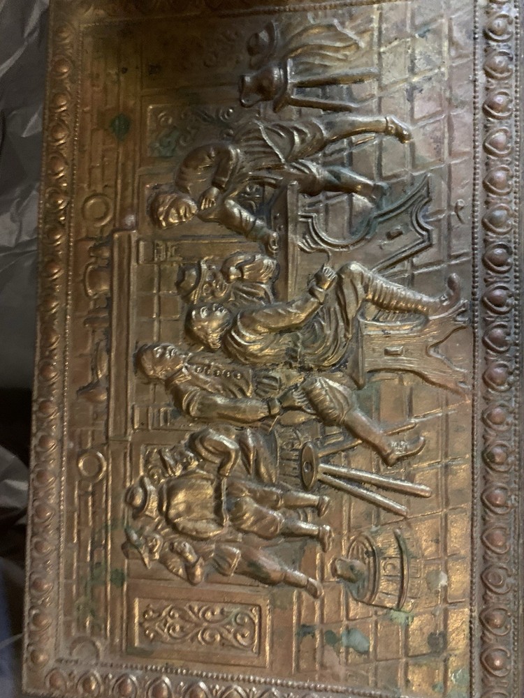 Vintage Firewood:Fireplace Tool Box