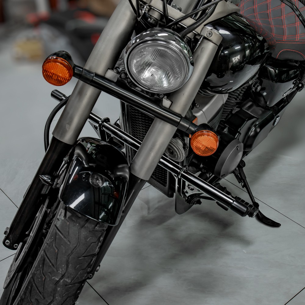 Highway Engine Guard Crash Bar Peg For Honda Shadow Phantom VT750C2B 2011-2023