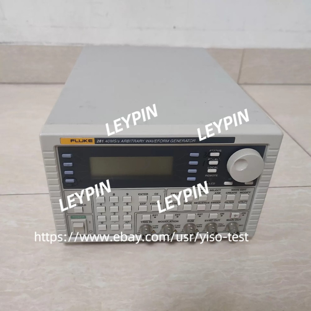 Fluke 281 40mhz Arbitrary Waveform Generator*yiso