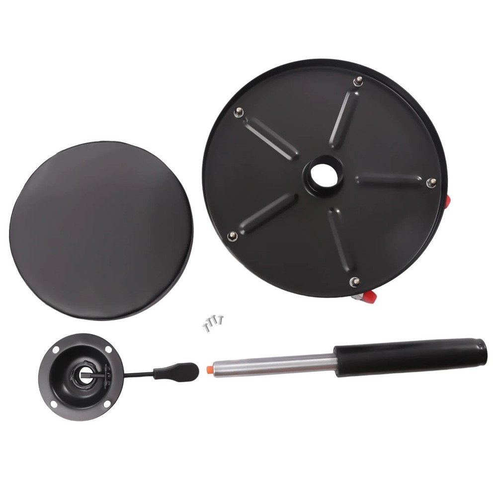 Pneumatic Mechanic Roller Seat Adjustable Rolling Stool with Tool Tray