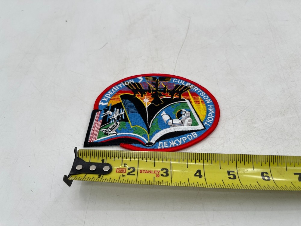 Nasa Patch Expedition 3 Space Shuttle New Old Stock