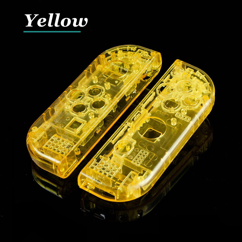 For Nintendo Switch Joy-Con Replacement Shell Case Housing DIY Translucent 1Pair