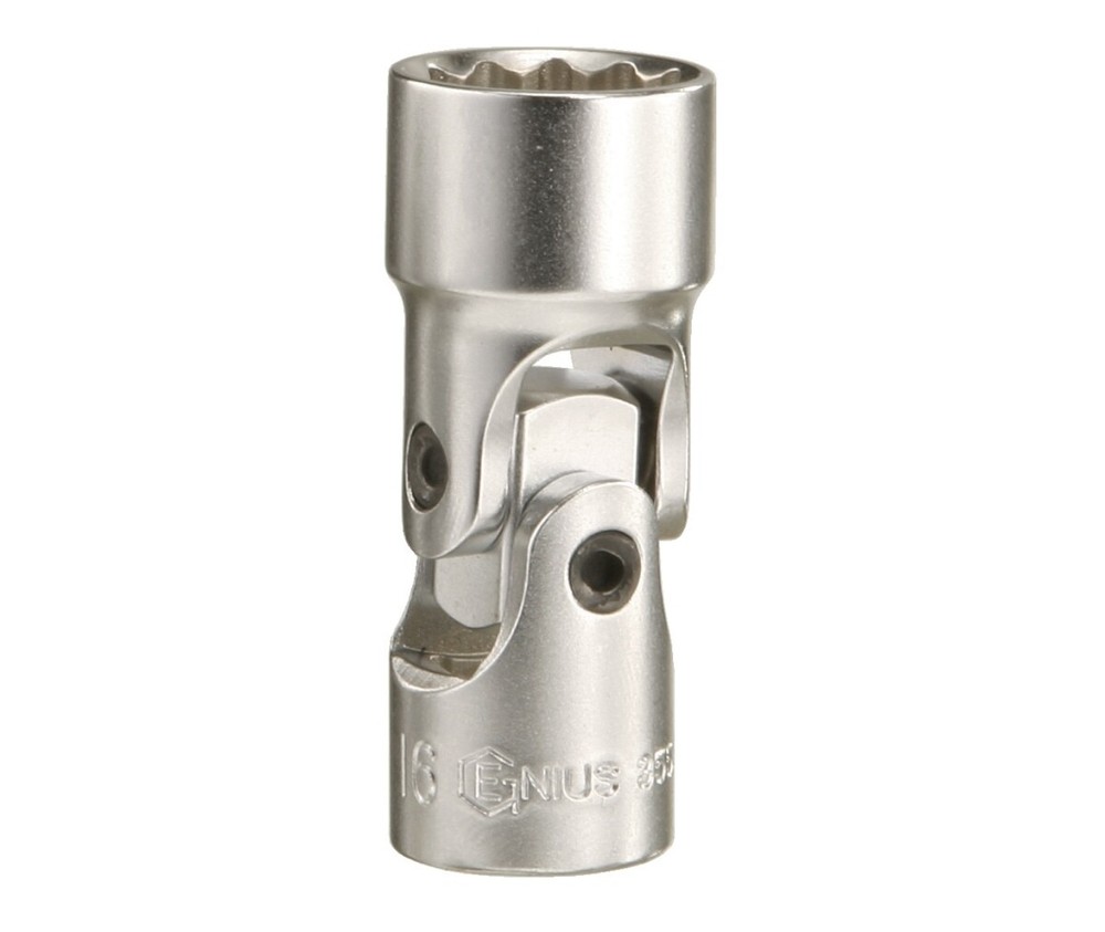 Genius Tools 1/4" Dr. 1/2" Universal Hand Socket (12-Point) - 263716
